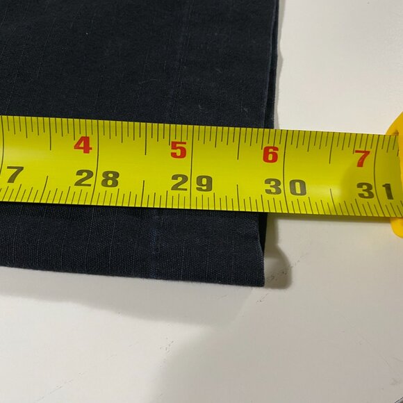 M5159R - ALO Loose Straight Leg Cargo Ripstop Trouser Black men's size 30x29.5 - Picture 8 of 9